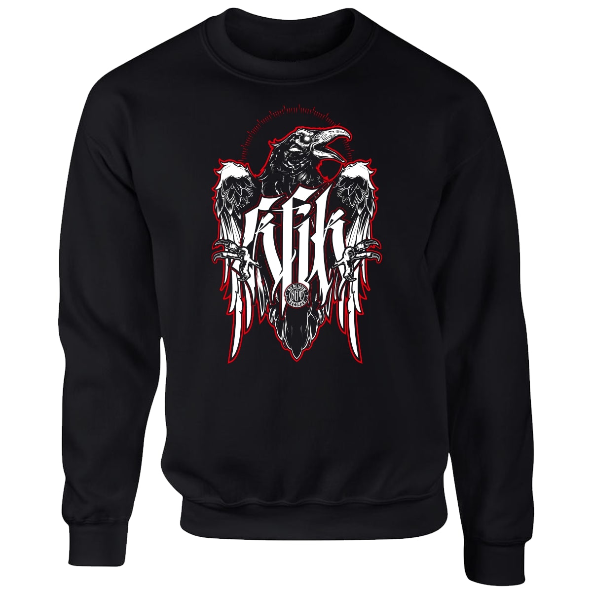 Bild von K-Fik 'Crow' - Sweater [schwarz]